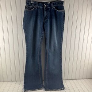 Petrol Jeans Women 29x34 Blue Bootcut Mid Rise Denim‎ Casual Embroidered Western